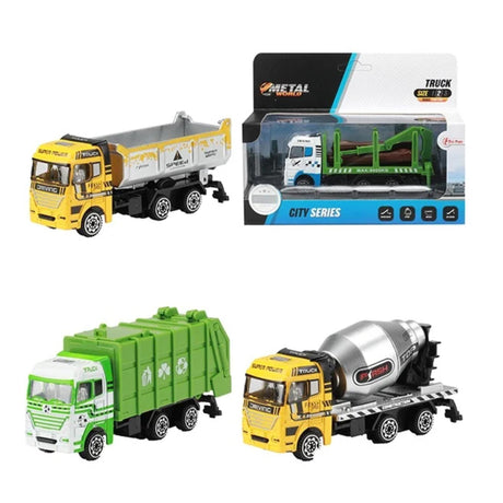 Toi-toys toi giocattoli modello in scala di camion in metallo