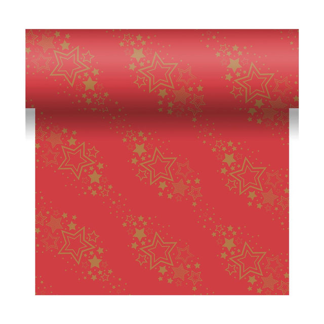 Stella delle vacanze Duni 3 in 1 rossa 40x480 cm
