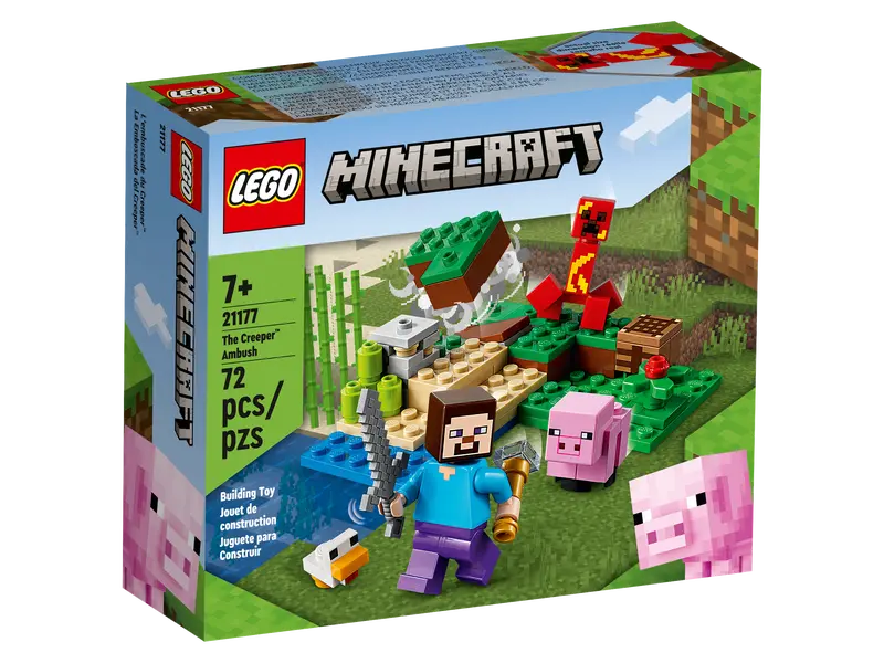 Lego Minecraft - 21177 l'imboscata del rampicante
