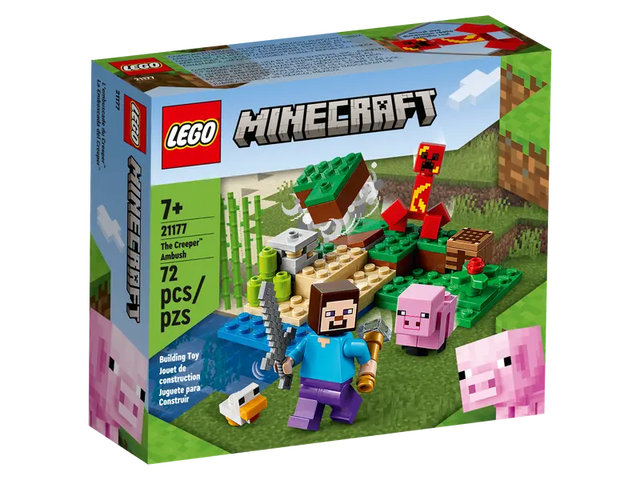 Lego Minecraft - 21177 l'imboscata del rampicante