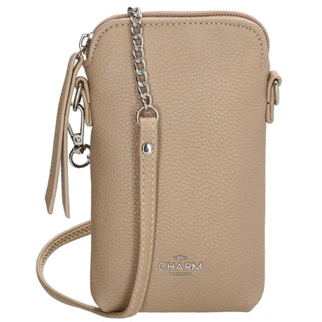 Porta cellulare Charm London Stratford, tortora 10x2x17 cm