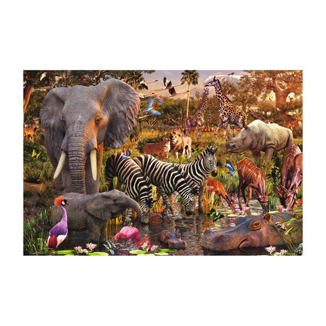 Puzzle Ravensburger Mondo animale africano - puzzle - 3000 pezzi