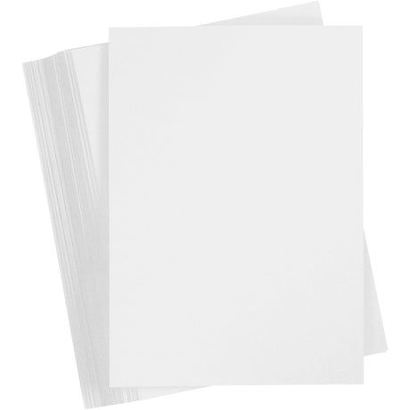 Cartoncino colorato Creativ company, A3, foglio 297x420 mm, 180 gr, bianco, 100 fogli 1 scatola