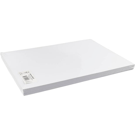 Cartoncino colorato Creativ company, A3, foglio 297x420 mm, 180 gr, bianco, 100 fogli 1 scatola