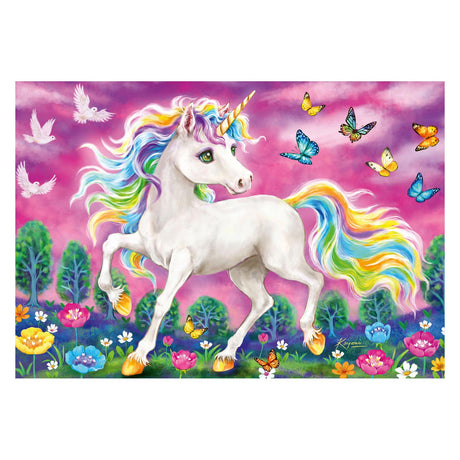 Ravensburger puzzle unicorno e pegaso - puzzle - 2x24 pezzi