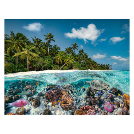 Puzzle Ravensburger Un tuffo alle Maldive, 2000 pezzi.