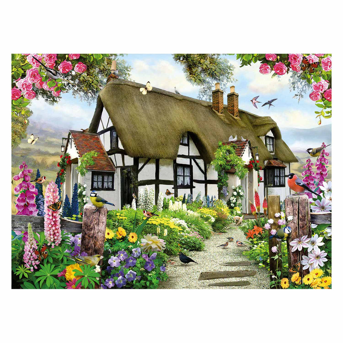 RAVENSBURGER PUZLE IDILLICO COTTAGE 500ST.