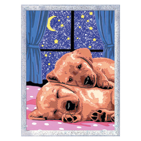 Ravensburger crea un buon sonno! - dipingere con i numeri per i bambini