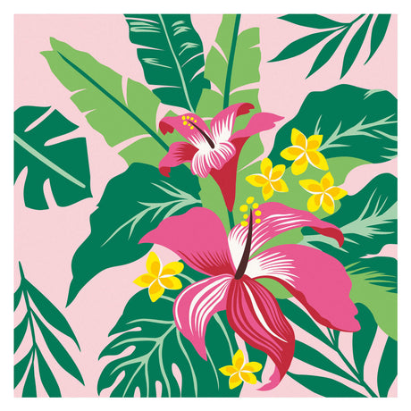 Ravensburger creart piante tropicali: dipingi con i numeri per adulti