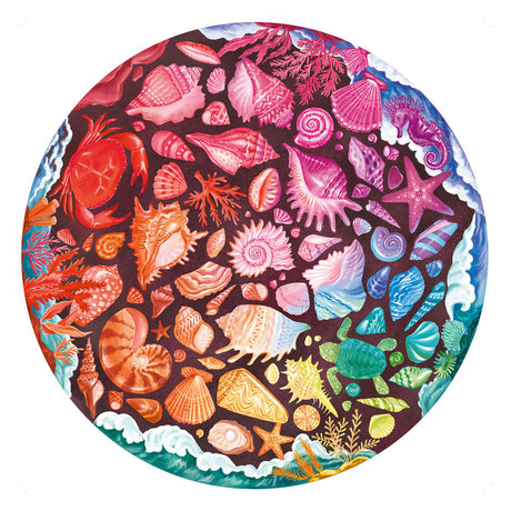 Circolo puzzle di Ravensburger puzzle o gusci di colore, 500st.