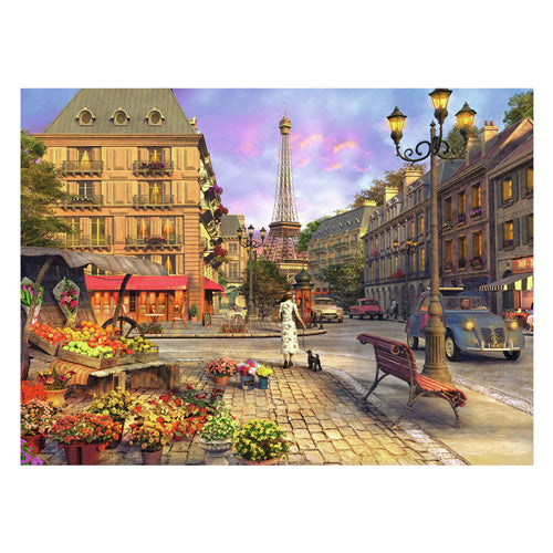 Puzzle Ravensburger Passeggiata per Parigi - Puzzle - 500 pezzi