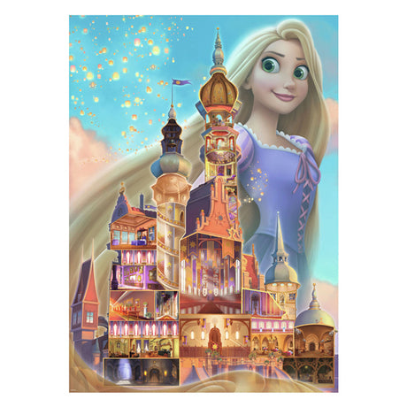 Puzzle Ravensburger Castelli Disney Rapunzel - Puzzle da 1000 pezzi.