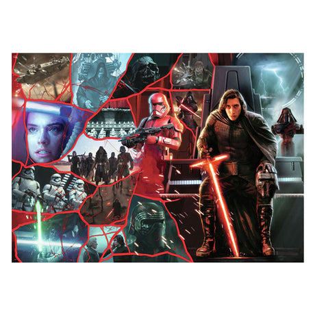 Ravensburger Puzzle Star Wars Kylo Ren - Puzzle da 1000 pezzi.