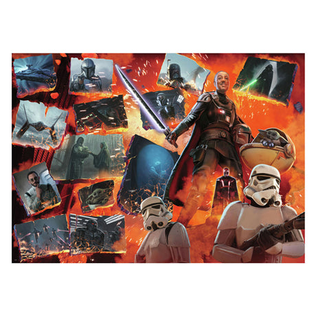 Ravensburger Puzzle Star Wars Villainous Moff Gideon Puzzle da 1000 pezzi per adulti.