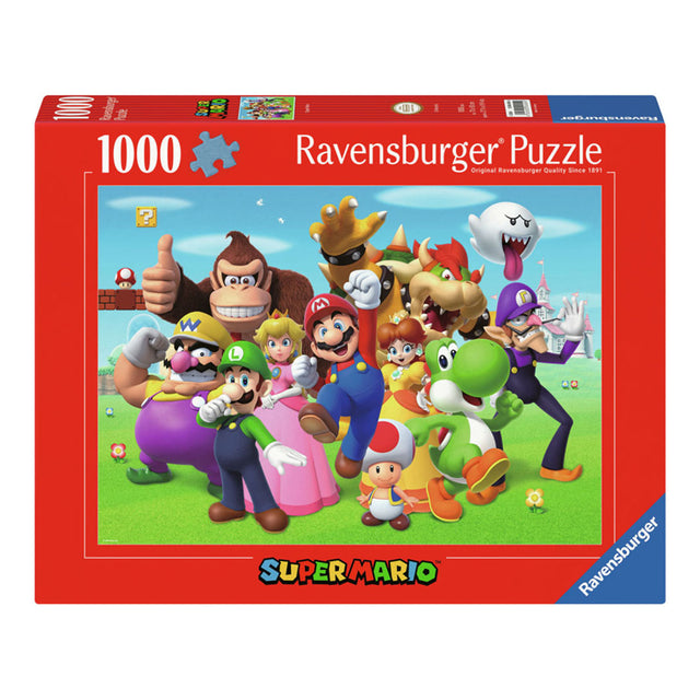 RAVENSBURGER puzzle puzzle Super Mario, 1000st.