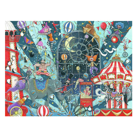 Puzzle Ravensburger Circo 1000 pezzi puzzle adulti bambini.