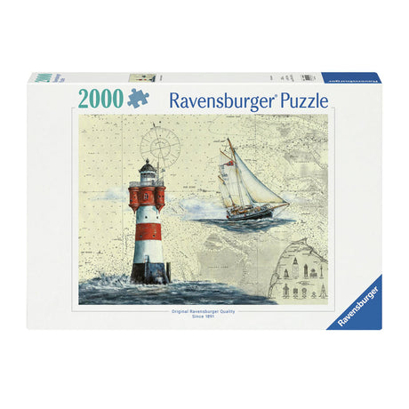Ravensburger Puzzle Faro romantico - Puzzle - 2000 pezzi