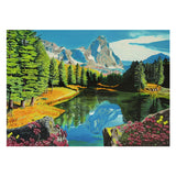 Puzzle Ravensburger Riflessioni delle montagne rocciose - Puzzle - 300 pezzi extra grandi