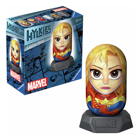 RAVENSBURGER 3D puzzle Hylkies Marvel Capitano Marvel, 54st.