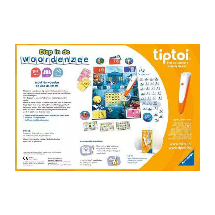 Tiptoi ® gioco immerso nel mare delle parole