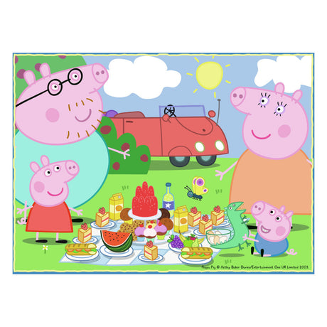 RAVENSBURGER puzzle puzzle Peppa Pig 4in1, 24 °.