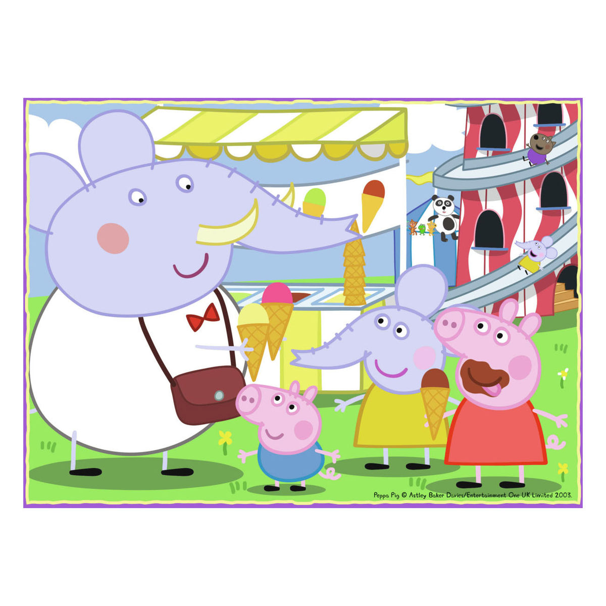 RAVENSBURGER puzzle puzzle Peppa Pig 4in1, 24 °.