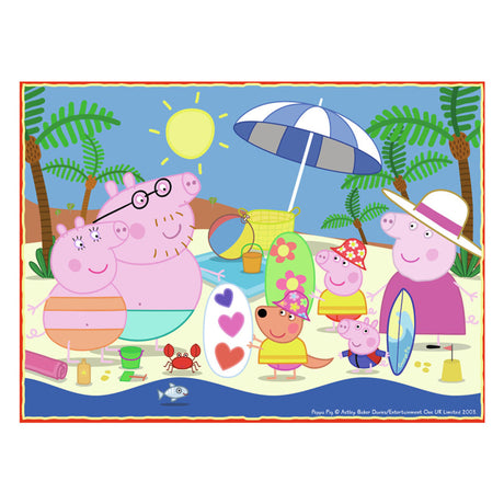 RAVENSBURGER puzzle puzzle Peppa Pig 4in1, 24 °.