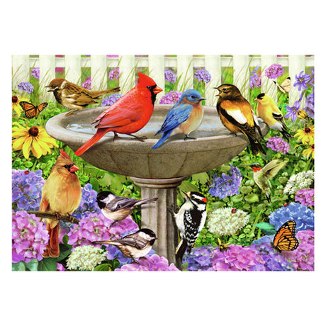 Puzzle Ravensburger nella vasca degli uccelli - puzzle - 500 pezzi