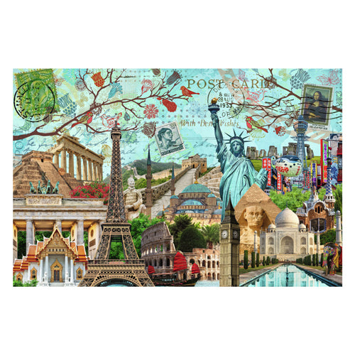 Ravensburger Puzzle Grande Città Collage - Puzzle - 5000 Pezzi