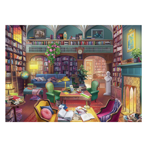 Biblioteca dei sogni Ravensburger Puzzle - Puzzle - 500 pezzi di grande formato