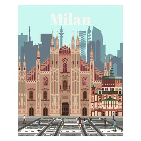Ravensburger Creart Painting at Number - Colorful Milano