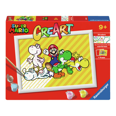 Ravensburger Creart Super Mario - Dipingi con i numeri