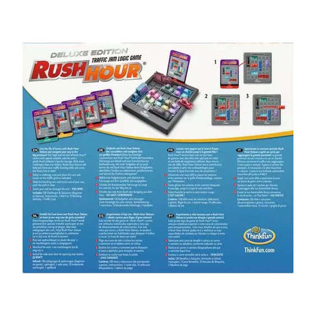 Thinkfun Ravensburger Rush Hour Deluxe - Gioco di puzzle per bambini e adulti.