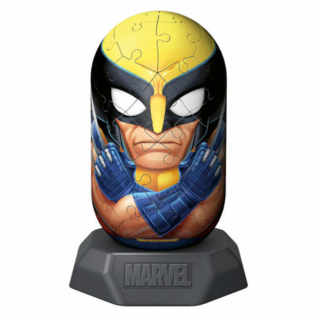 Ravensburger Puzzle 3D Hylkies Marvel Wolverine, 54 pz.