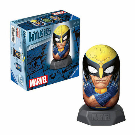 Ravensburger Puzzle 3D Hylkies Marvel Wolverine, 54 pz.