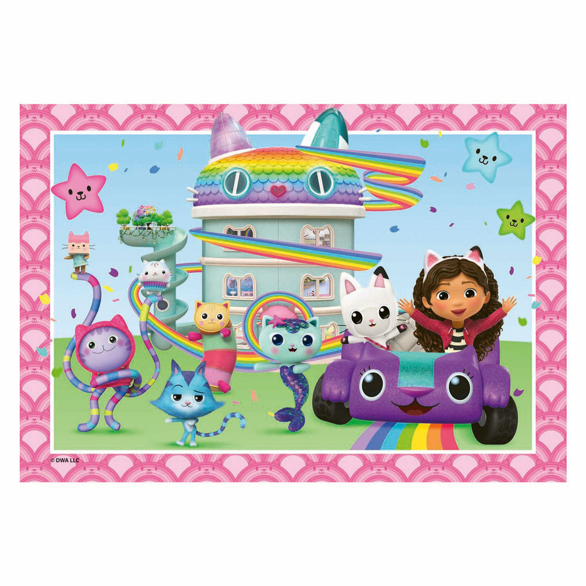 Puzzle Ravensburger La casa delle bambole di Gabby 2x24 pezzi