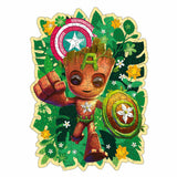 Puzzle in legno Ravensburger Marvel, grande, 150 pezzi.