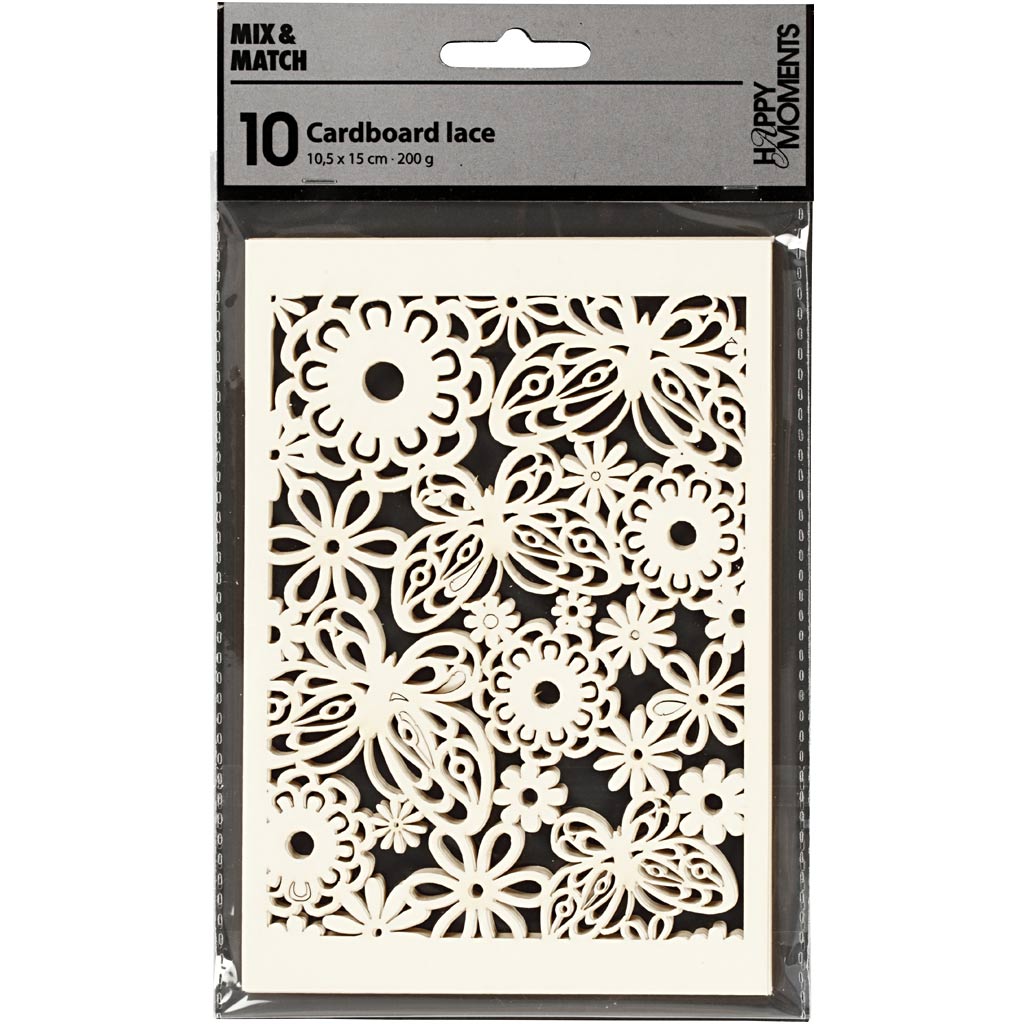 Creative Company Pattern Carton Off-White, 10st.