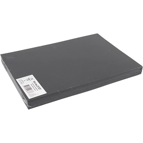 Creativ company cartoncino nero 180 grammi - cartoncino nero a4 - cartone per hobby - carta robusta - carta nera a4 180 grammi - cartoncino artigianale in carta artigianale - 21x29,7 cm - a4 - 100 fogli