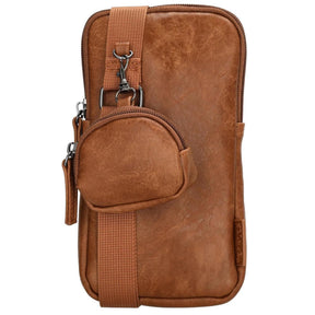 Borsa per telefono ferroso Beagles marrone