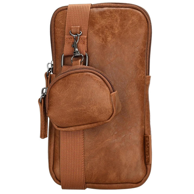 Borsa per telefono ferroso Beagles marrone