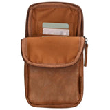 Borsa per telefono ferroso Beagles marrone