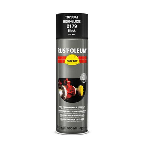 Bomboletta spray ruggine-oleum nero lucido RAL9005 500ml