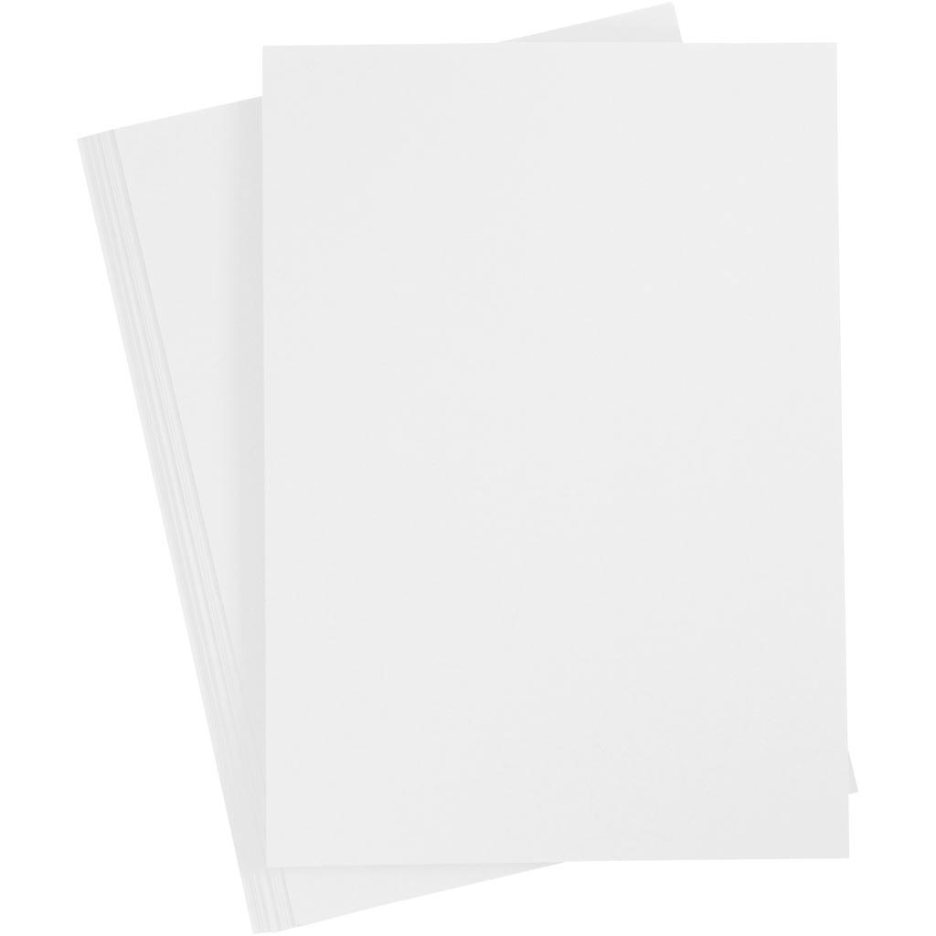 Creative Company Cardboard White A4 220G, 10st.
