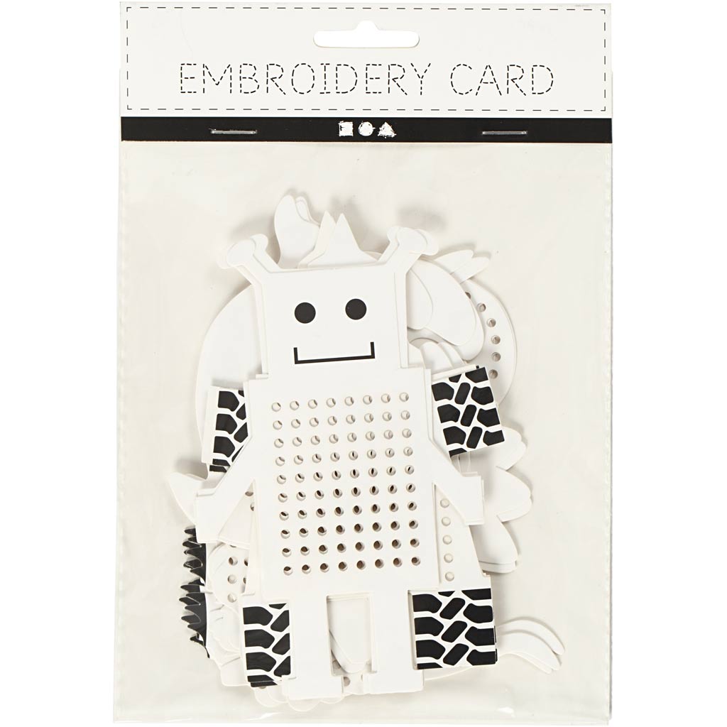 Azienda creativa https: www.cchobby.nl animali-robot-in-cartone-punto-croce-h-8-13-cm-l-8-13-cm-bianco-6x3-pezzi-1-scatola