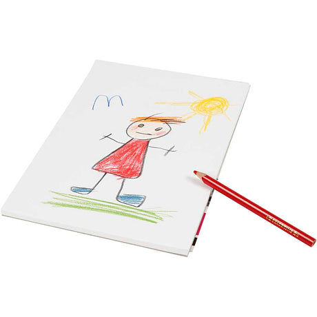 Azienda creativa https: www.cchobby.nl tavolo da disegno-foglio-a4-210x297-mm-120-gr-bianco-50-foglio-1 pezzo