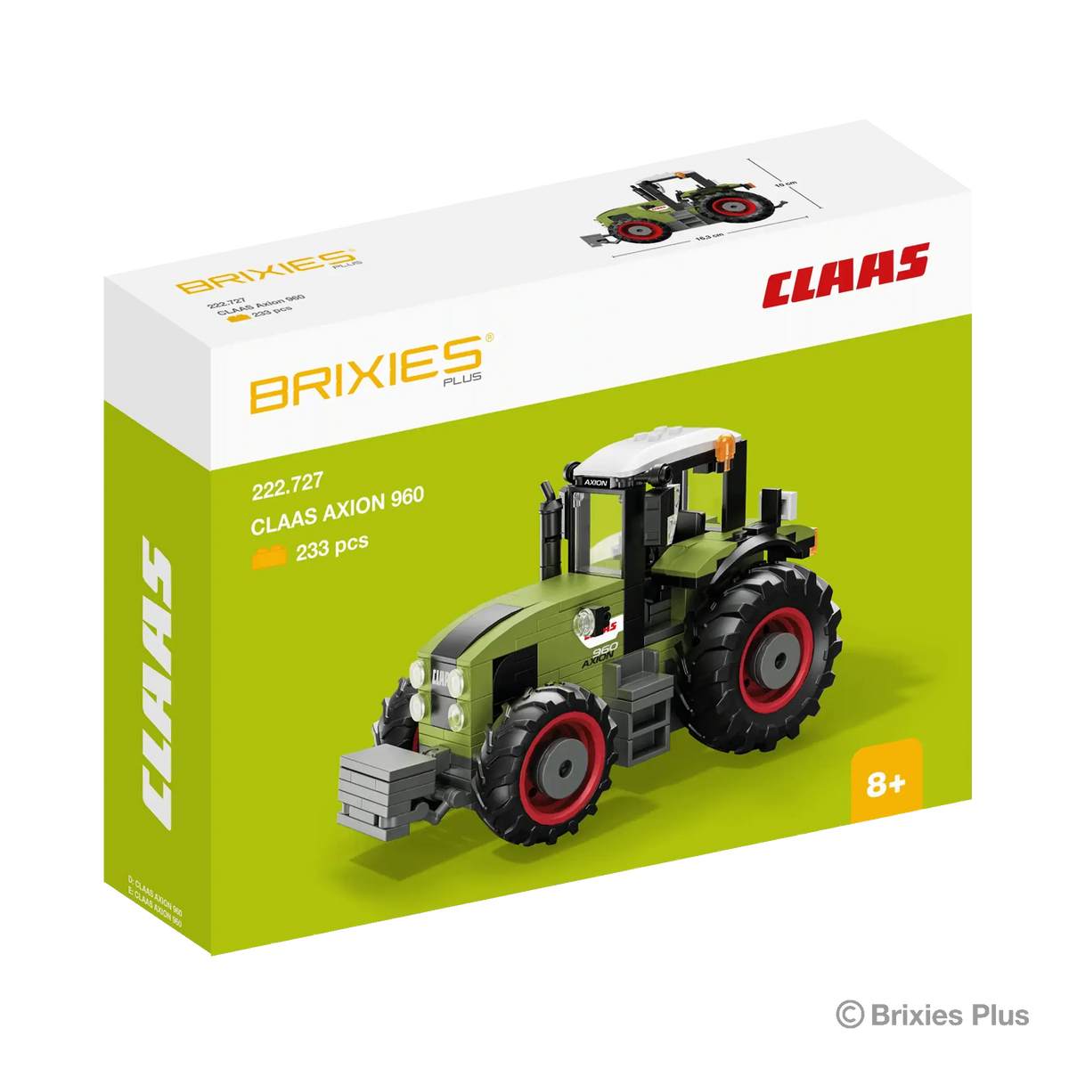 Trattore Oku Brixies Claas Axion 960