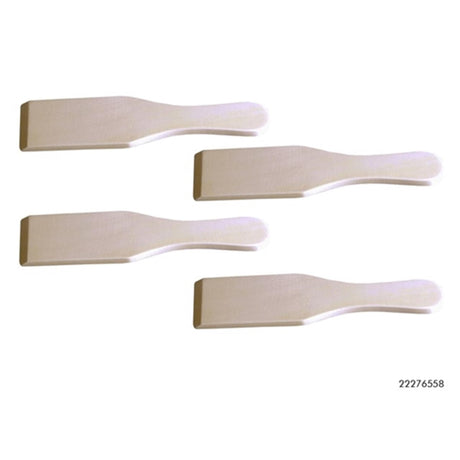 Utensili da cucina Spatole gourmet in legno 4 pezzi