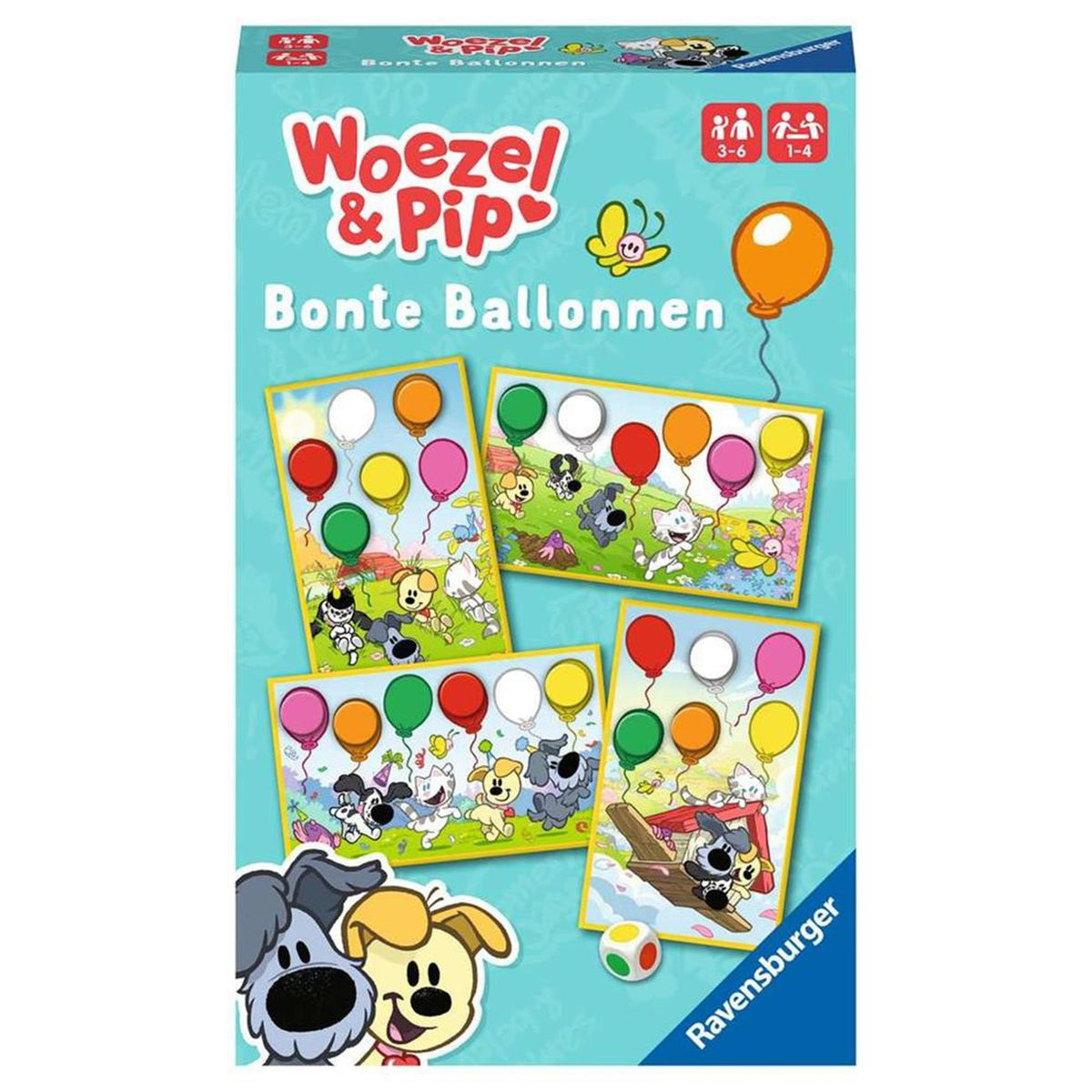 Palloncini colorati Ravensburger Woezel Pip