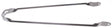 Hulzebos Cycle Parts b.v. asta parafango 28v grigio pad 6mm